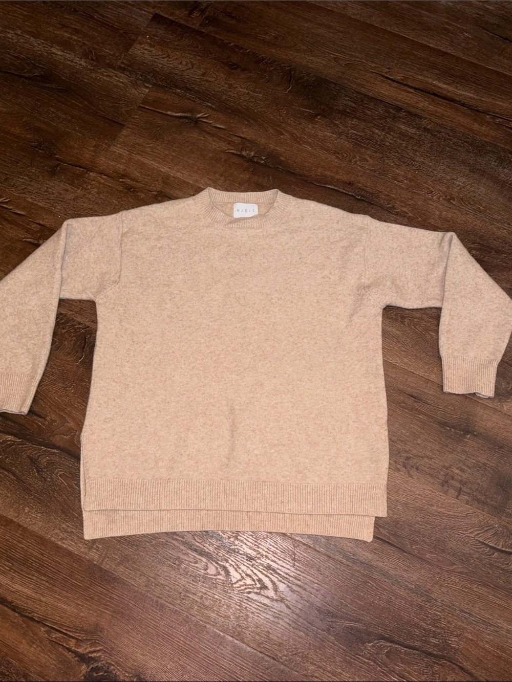 Mabel Chunky Crewneck Sweater NWOT Large